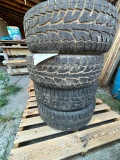 PALLET WITH (4) WINTER HANKOOK TIRES