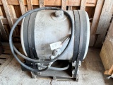 70 GALLON ALUMINUM FUEL TANK WITH FILLER HOSE AND NOZZEL