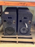 LOT OF SPEAKER BOXES