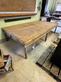 STEEL FRAMED WORK TABLE