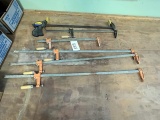 LOT OF MISCELLANEOUS CLAMPS