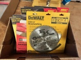 LOT OF UNUSED CIRCULAR SAW BLADES