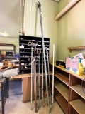 LOT OF VARIOUS PIPE CLAMPS