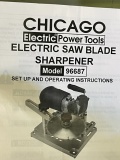 CHICAGO ELECTRIC SAW BLADE SHARPENER
