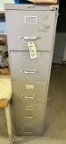 5 DRAWER STEELCASE FILE CABINET