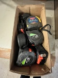BOX OF TAPE MEASURES