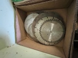 LOT OF USED CIRCULAR SAW BLADES