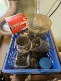 BOX OF SCREWS - NAILS - RAMSET - FASTENERS