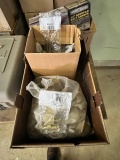 BOX OF VARIOUS HINGES