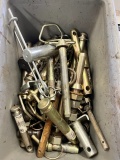 TOTE OF IMPLEMENT PINS - TOP LINK PINS AND MORE