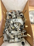 VARIOUS GALVANIZED CYCLONE FENCE PARTS