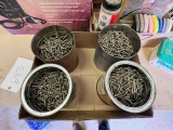 BOX OF VARIOUS SCREWS