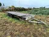 HOMEBUILT HEAVY DUTY TILT DECK TRAILER