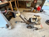 VINTAGE TURF KING 5 CHAIN DRIVE ROTOTILLER ALL COMPLETE RUNNING CONDITION UNKNOWN