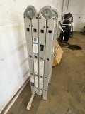 KRAUSE MULTI MATIC ADJUSTABLE ALUMINUM LADDER