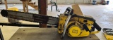 VINTAGE MCCULLOCH GAS POWERED CHAINSAW - CONDITION UNKNOWN