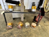 TRUCK HEADACHE RACK WITH EMERGENCY LIGHTS