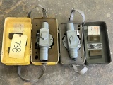 LOT OF (2) AUTOMATIC LEVELS - (1) PACIFIC SM-2 530053 AND (1) PACIFIC SM-2 510870