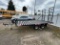 Tandem axle deck over trailer.