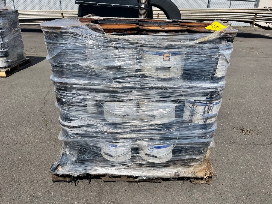 Pallet of Garland, Garla Prime 7612 quick drying asphalt based roof primer