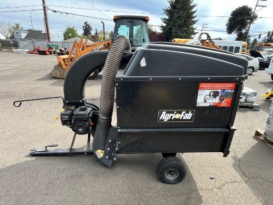 Agri Fab Mow n Vac trailer
