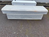 Aluminum knaack truck toolbox.