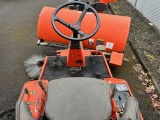 Kubota F2400 four-wheel-drive diesel sweeper with Kabota F3219 sweeper head