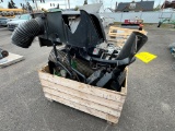 Box of various John Deere bagger parts