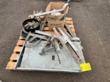 Pallet with various electrical components