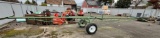 Irrigation pipe trailer