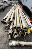 Large lot of 4 inch irrigation pipe