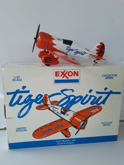 Exxon Tiger Spirit Die Cast Metal Collector Series Bank