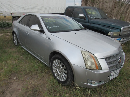 2010 Cadillac CTS 4 Door Silver