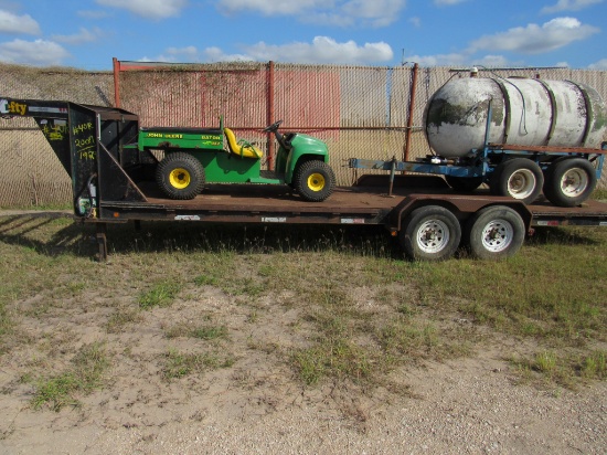 2007 Hefty Gooseneck Tandem Trailer (NO GATOR)