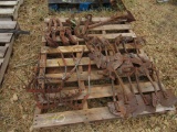 Pallet with Cultivator Parts