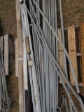 Pallet with Galvanized Pipes