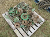 Pallet with Implement Parts