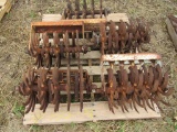 Pallet with Cultivator Gangs