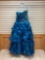 P.C Mary's 4209 Ocean Blue Dress, Size 10