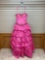 Mori Lee 5713 Raspberry Dress, Size 12