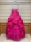 Mori Lee 87084 Cerise Dress, Size 10