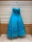 ? Q270 Turquoise Dress, Size 8