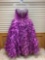 P.C. Mary's 4Q931 Purple Iris Dress, Size 12