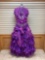 P.C Mary's 4Q720 Grape Dress, Size 12