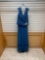 Neblon 6156 Blue Dress, Size 3XL