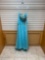 Poly USA 6924 Aqua Dress, Size XL