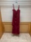 Poly USA 2898 Maroon Dress, Size 5XL