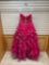 Quince Collection 26690 Fushia Dress, Size 12