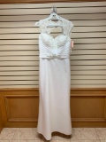 Mary's 2579 White Dress, Size 14