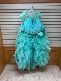 Princess 4Q344 Mint Dress, Size 12